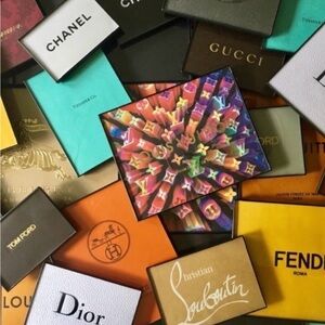 Custom framed wall art from authentic luxury bags